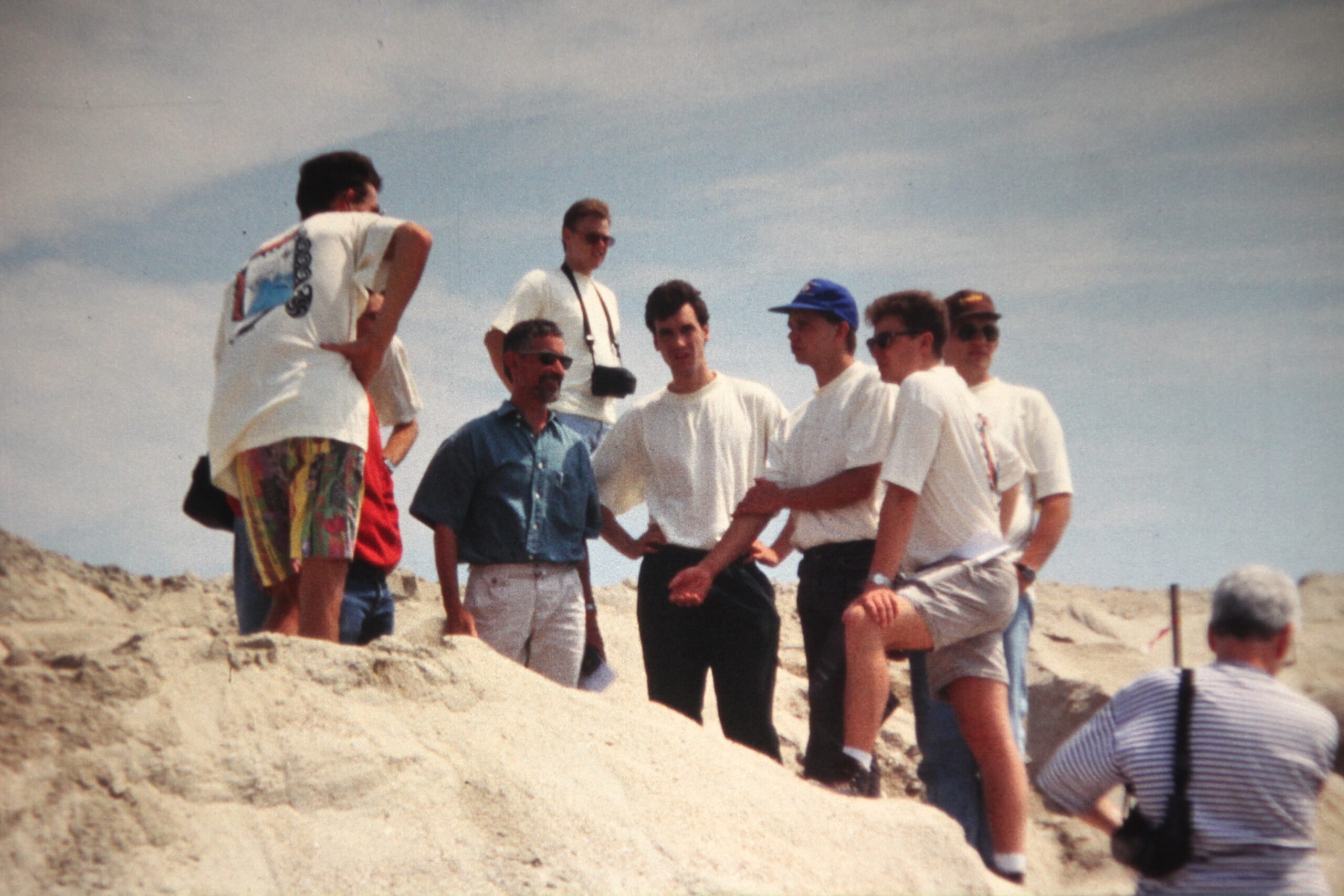 Professor Vlasblom during a site lecture
