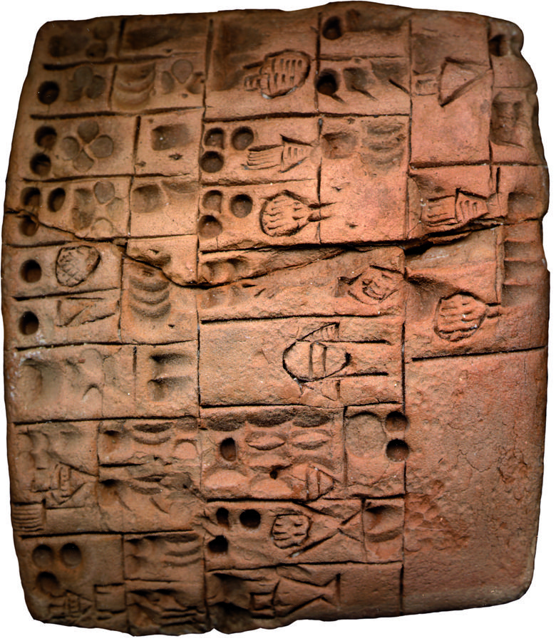 Literature on clay (Kushim, 3400BC)4